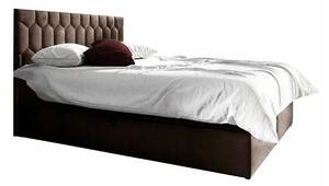 Pat boxspring Pons IIIBoxspring, Dublu, Maro, 180x200, Tapiterie, Somiera patSomiera pat, 18x21x10cm