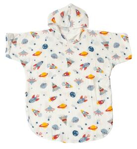 Prosop plaja - Poncho copii din muselina absorbanta Kidizi Light Space
