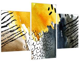 Tablou - Acuarelă abstractă (90x60 cm)