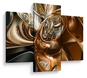 Tablou cu abstracție (90x60 cm)