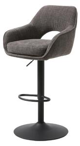Scaun de bar pivotant Cowley, gri