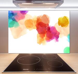 Sticlă printata bucătărie pete colorate