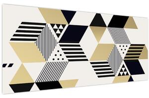 Tablou - Forme geometrice N⁰1 (120x50 cm)