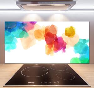 Sticlă printata bucătărie pete colorate