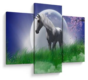 Tablou cu unicorn (90x60 cm)