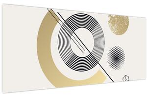 Tablou - Forme geometrice N⁰2 (120x50 cm)