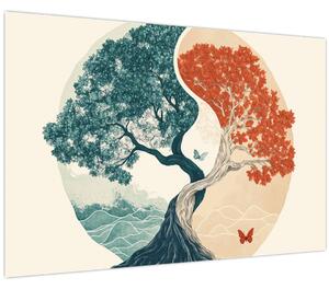 Tablou – Arbore plin de energie (90x60 cm)