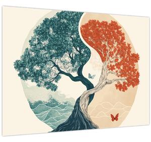 Tablou – Arbore plin de energie (70x50 cm)