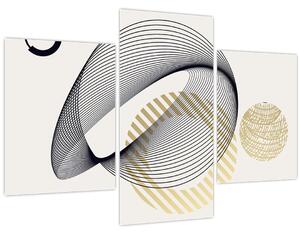 Tablou - Forme geometrice N⁰3 (90x60 cm)