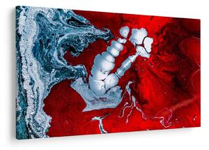 Tablou cu pete abstarcte (90x60 cm)