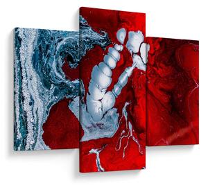 Tablou cu pete abstarcte (90x60 cm)