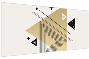 Tablou - Forme geometrice N⁰4 (120x50 cm)