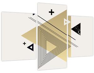 Tablou - Forme geometrice N⁰4 (90x60 cm)