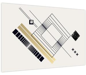 Tablou - Forme geometrice N⁰6 (90x60 cm)