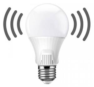 Bec LED cu senzor E27/9W/230V 6500K