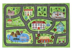 Covor pentru copii Bellatex Track , 100 x 150 cm
