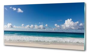 Panou sticla securizata bucatarie plaja Seychelles