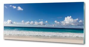 Panou sticla securizata bucatarie plaja Seychelles