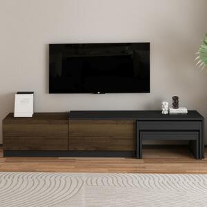 Nest - Anthracite, Antique Walnut