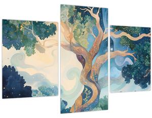 Tablou – Arbore cosmic (90x60 cm)