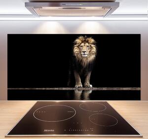 Sticlă pentru bucătărie Portret de un leu