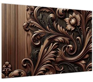 Tablou - Model din lemn (90x60 cm)