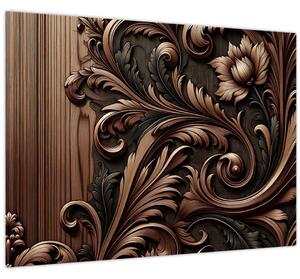 Tablou - Model din lemn (70x50 cm)
