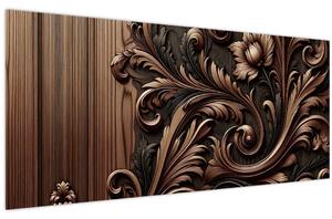 Tablou - Model din lemn (120x50 cm)