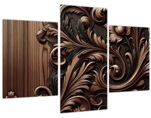 Tablou - Model din lemn (90x60 cm)