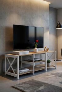 TV Unit Shelf - White