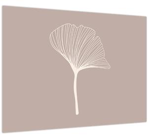 Tablou - Frunze bej N⁰5 (70x50 cm)