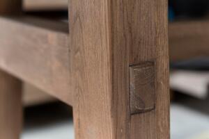 Masa lucrata manual din lemn masiv • model EVA | Dimensiuni: 220 x 100 x 76 cm