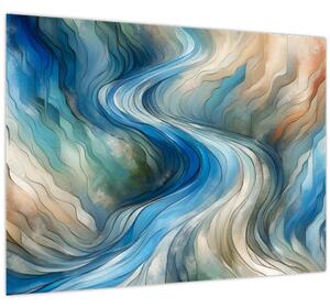 Tablou - Curent abstract (70x50 cm)