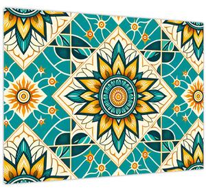 Tablou - Model turcoaz (70x50 cm)