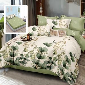 LENJERIE FINET 6 PIESE CU HUSĂ – 160×200 ȘI 180×200 (AURA-VH)