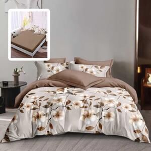 LENJERIE FINET 6 PIESE CU HUSĂ – 160×200 ȘI 180×200 (OLIVE-VH)