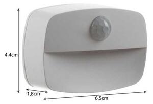 Lampa LED fara fir, cu senzor de miscare PIR, oprire automata 20 secunde, alimentare baterii
