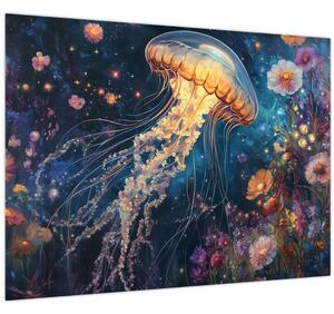 Tablou - Meduză magică (70x50 cm)