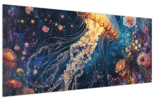 Tablou - Meduză magică (120x50 cm)