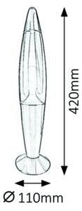 Lampă cu lavă LOLLIPOP G45 1xE14/25W/230V Rabalux 7011
