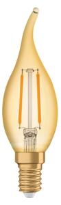 Bec LED vintage cu filament E14/1,5W/230V 2400K - Osram