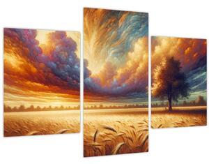 Tablou – Arbore pe câmp (90x60 cm)