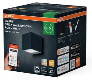 Osram - SMART+ BRICK Aplică de perete LED RGBW reglabilă pentru exterior LED/14W/230V IP44 Wi-Fi