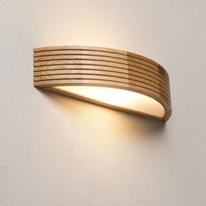 Brilagi - Aplică de perete LED CARVALHO MODERN 3xE27/60W/230V stejar