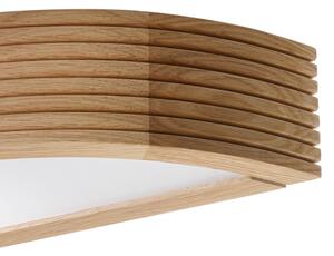 Brilagi - Aplică de perete LED CARVALHO MODERN 3xE27/60W/230V stejar