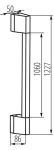 Kanlux 45873 - Aplica de perete LED pentru exterior YALTE LED/12W/230V 3000/4000/6500K IP54 neagră
