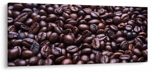 Tablou cu boabe de cafea (120x50 cm)