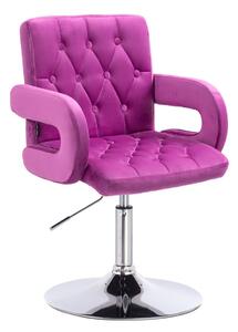 HR8404N Scaun Catifea Fucsia