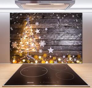 Sticlă printata bucătărie pom de Crăciun Illuminated