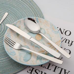 Set tacamuri inox, 24 piese, 6 persoane, Lahti
